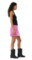 Camiseta de tirantes Ganni Negra Mujer